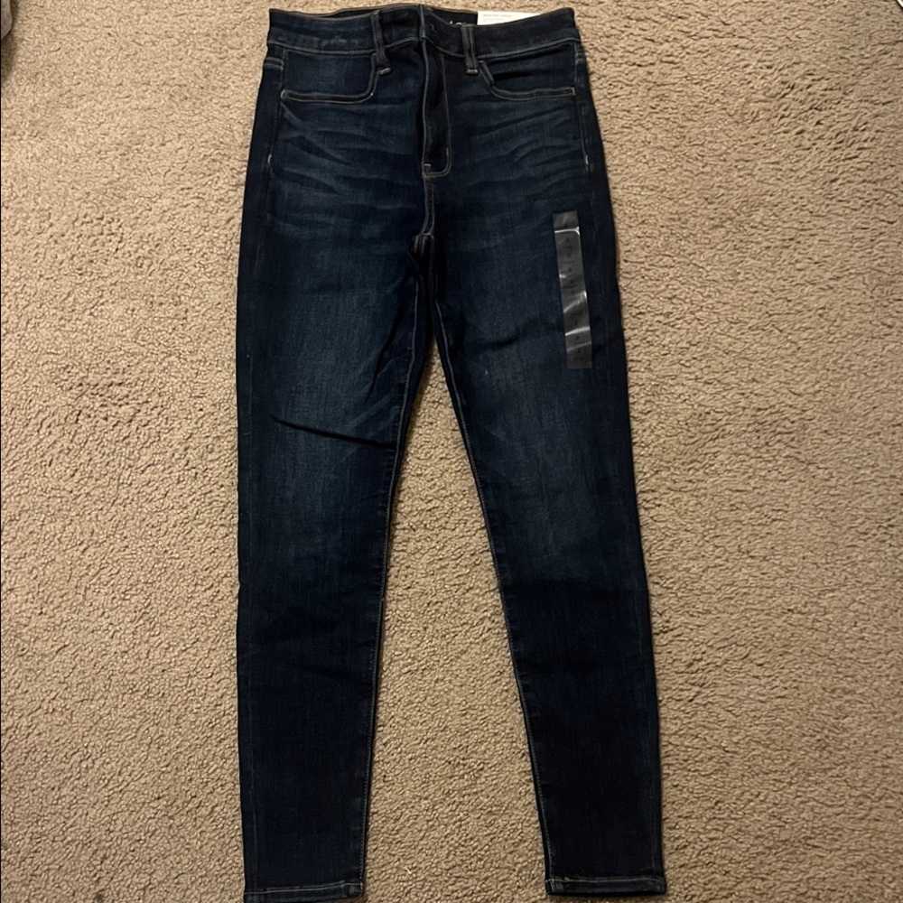 American Eagle Outfitters Dark Indigo Skinny Jeans